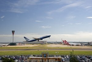 Northern runway at Heathrow Airport